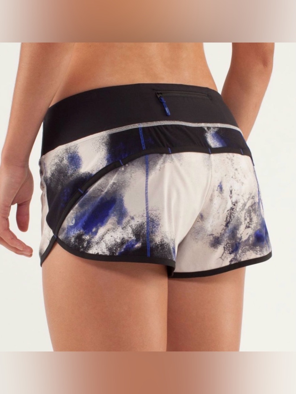 Lululemon run speed short Milky Way size 10